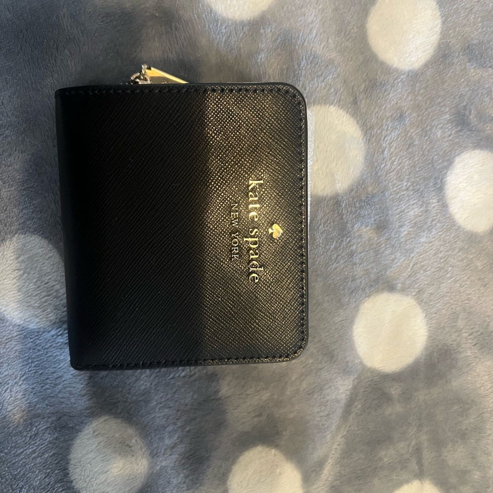 Kate Spade Black Leather Wallet